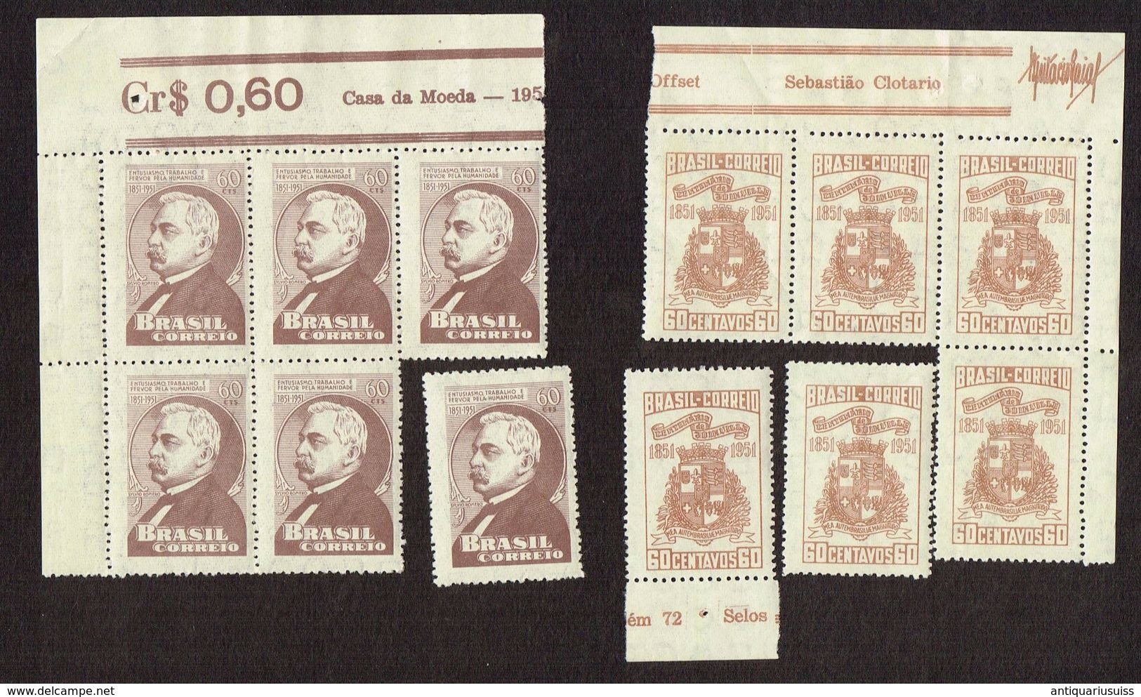 40x Stamps From Brazil - Neufs - Neufs