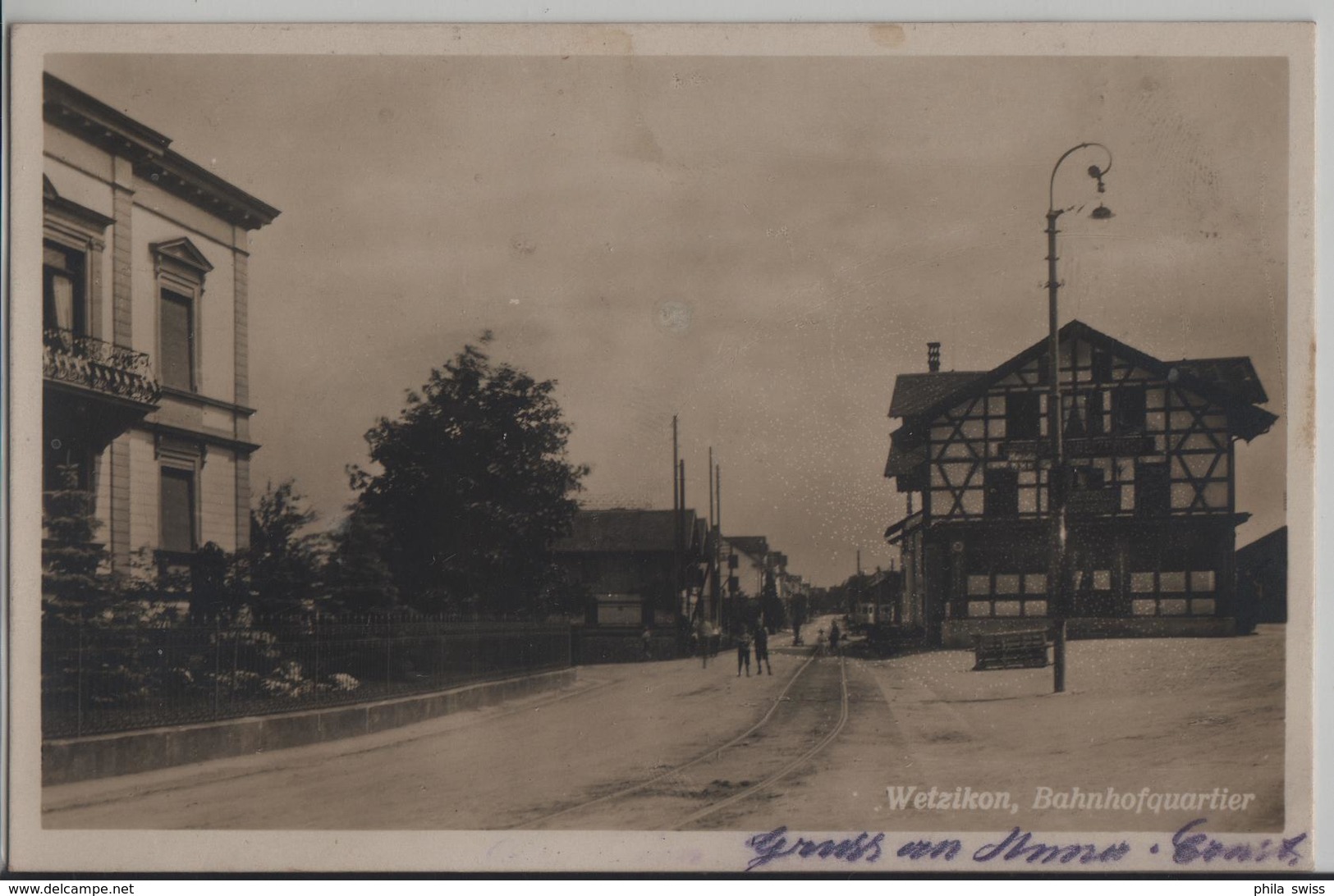 Wetzikon - Bahnhofquartier - Animee - Photo: Guggenheim No. 16412 - Wetzikon