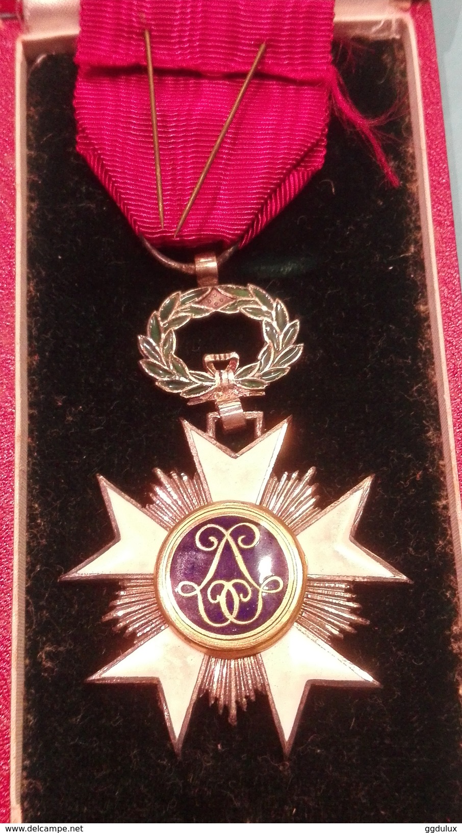 Croix De Chevalier De L'ordre De La Couronne Avec Boite - Belgium