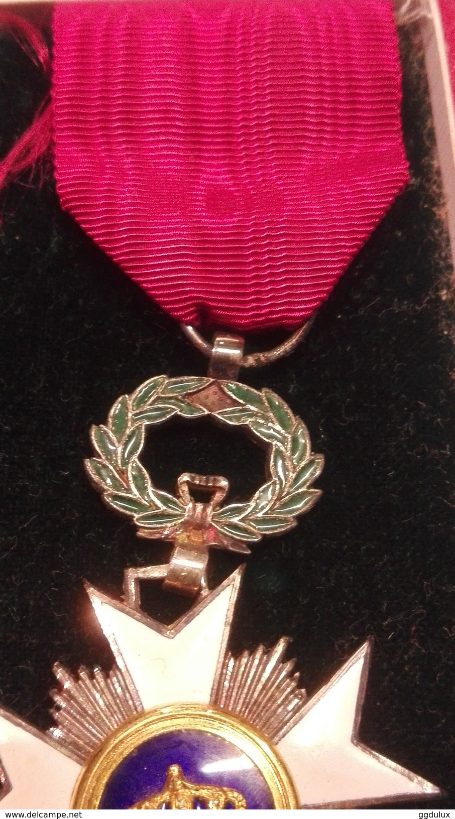 Croix De Chevalier De L'ordre De La Couronne Avec Boite - Belgique