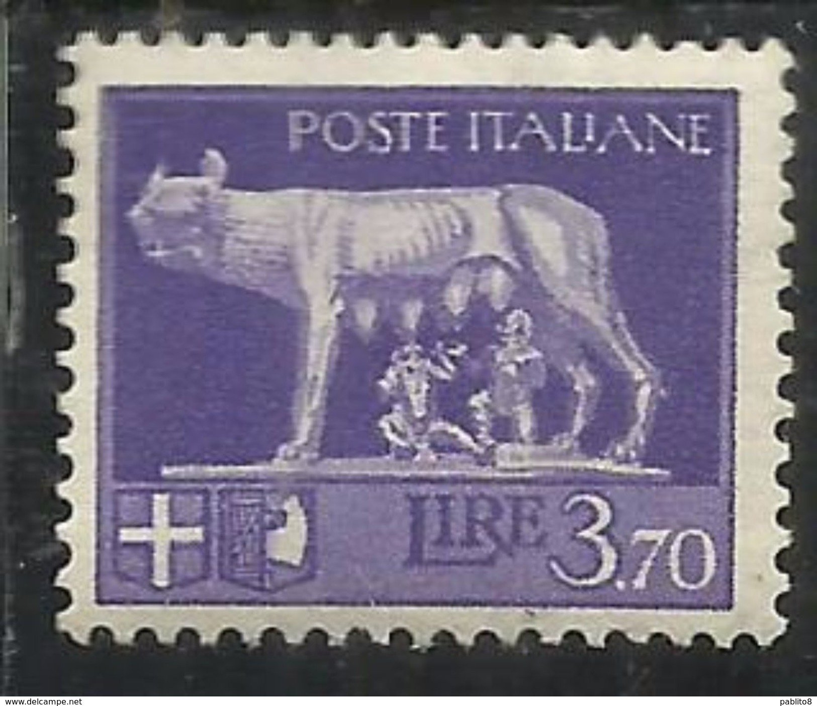 ITALY KINGDOM ITALIA REGNO 1929 IMPERIALE IMPERIAL LIRE 3,70 MNH - Mint/hinged