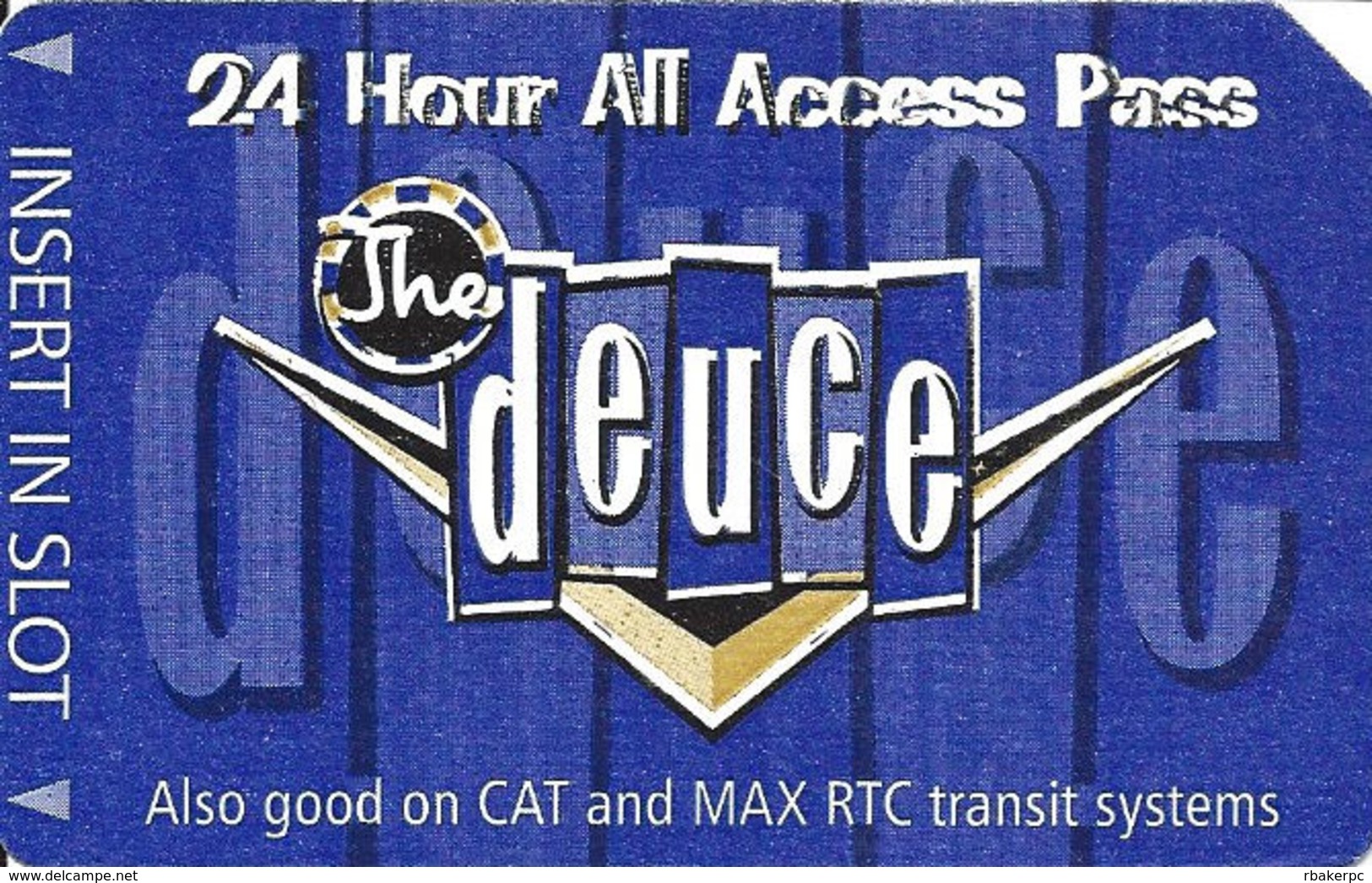 Paper The Deuce 24 Hour All Access Transit Pass - Other & Unclassified