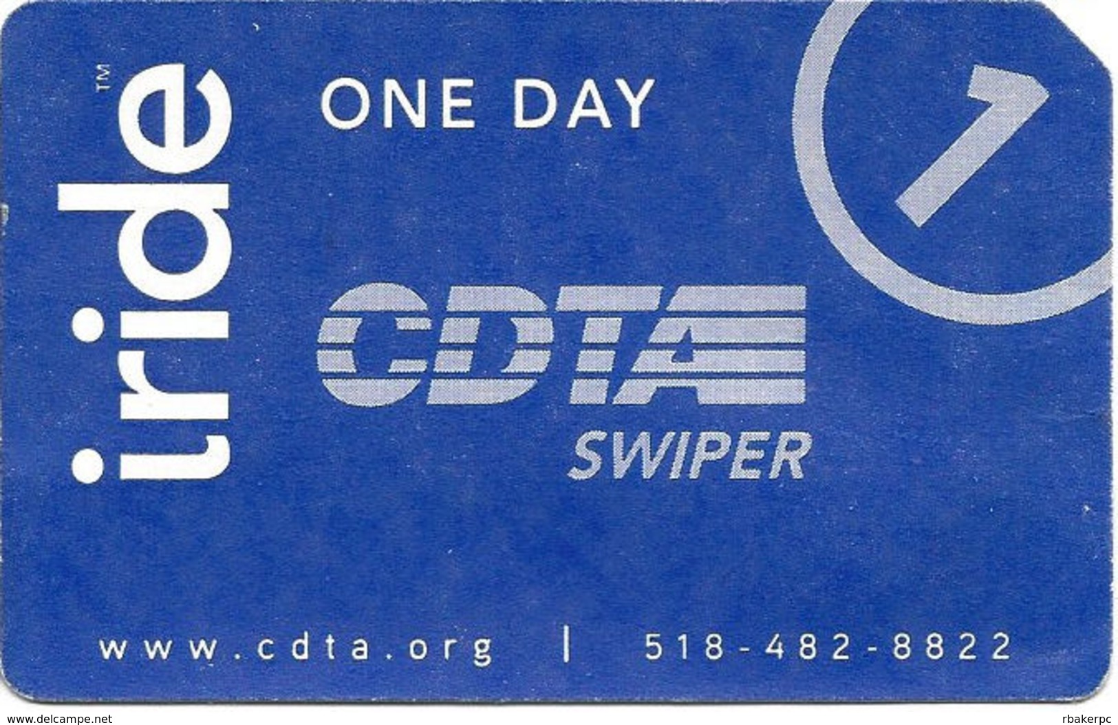 Paper Iride One Day CDTA Swiper Card - Other & Unclassified