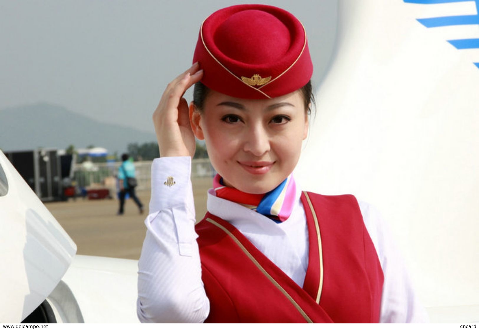 T80-097  ]  Flight Attendants Air Attendants Stewardesses Hostesses Cabin Crew , China Pre-paid Card, Postal Stationery - Other & Unclassified