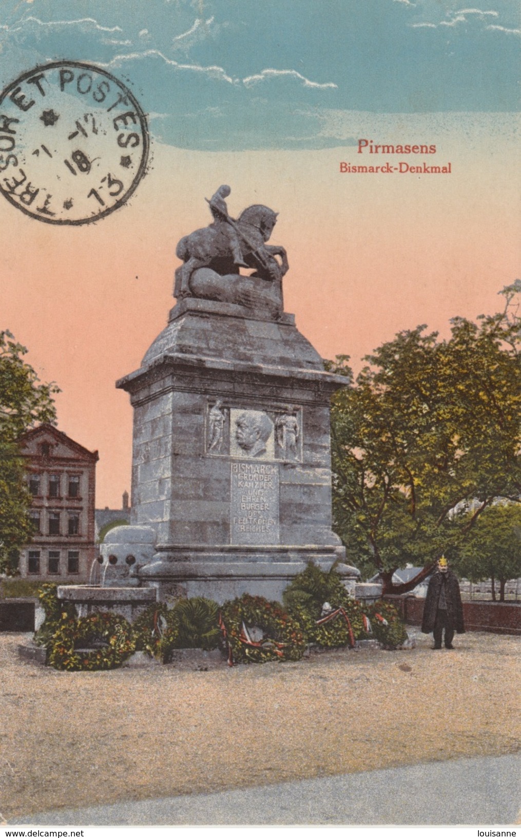 17 / 7 / 354  -    PIRMASENS  -  BISMARCK - DENKMAL - Pirmasens