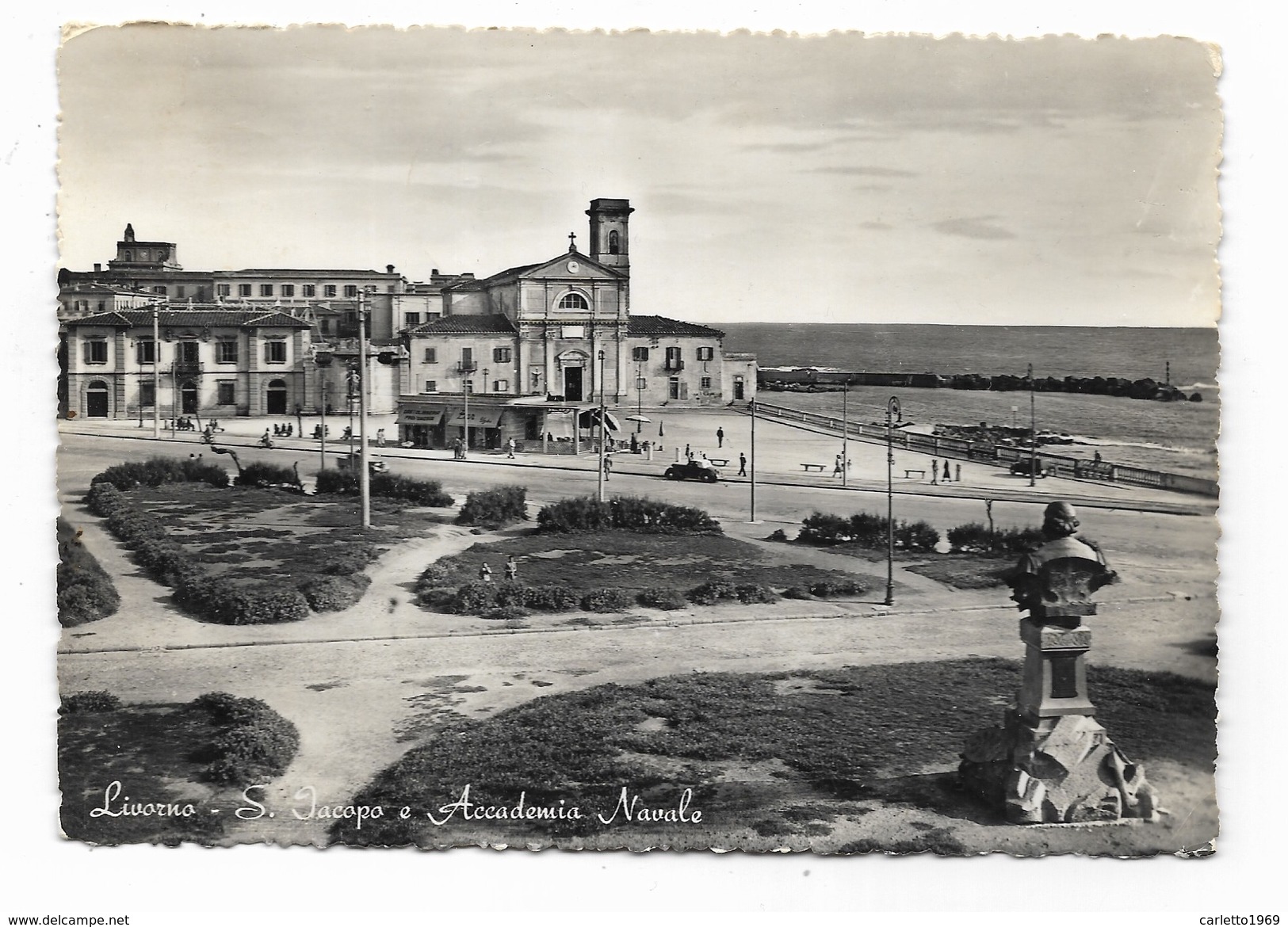 LIVORNO - S.JACOPO E ACCADEMIA NAVALE  VIAGGIATA FG - Livorno