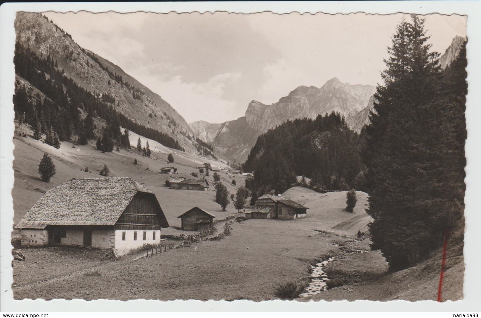 VACHERESSE - HAUTE SAVOIE - LE VILLAGE DE FONTAINE - Vacheresse