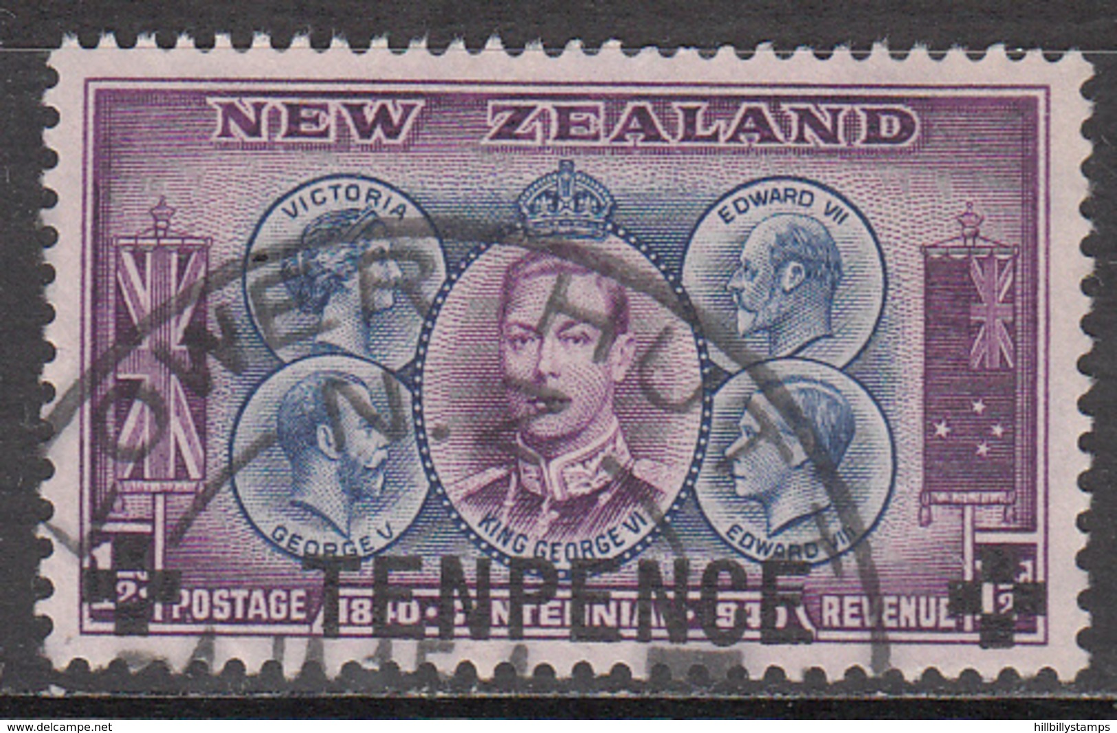NEW ZEALAND       SCOTT NO. 246      USED     YEAR  1944 - Neufs