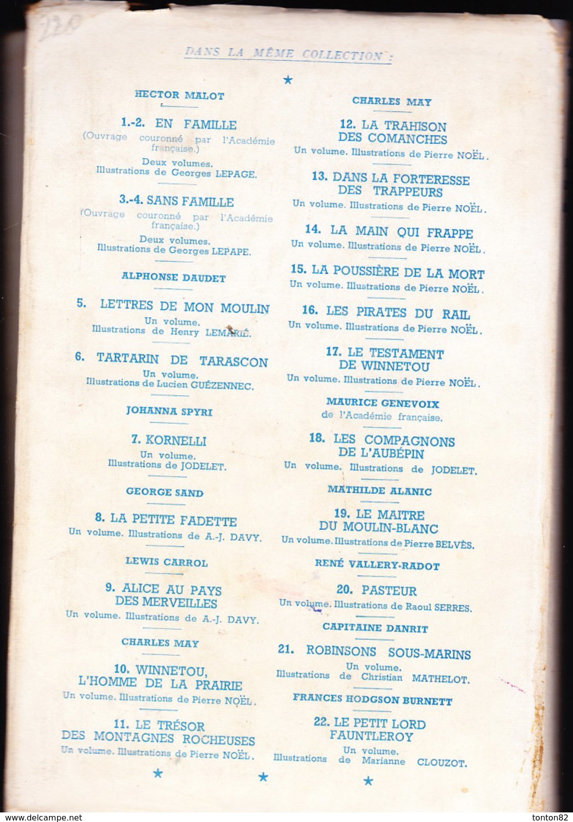 Alphonse Daudet - Lettres De Mon Moulin - Flammarion - ( 1949 ) . - Autres & Non Classés