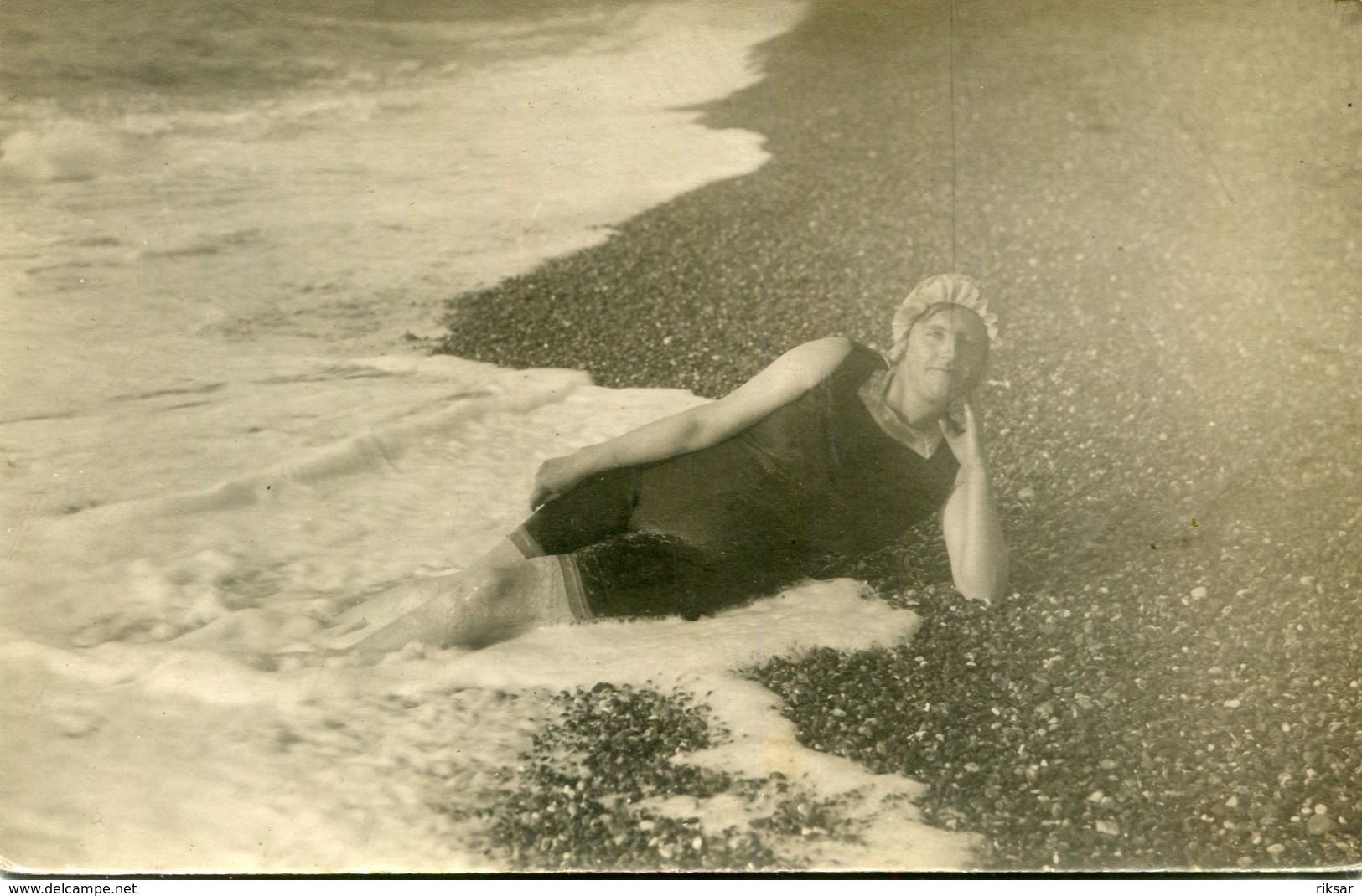 BAIGNEUSE(CARTE PHOTO) - Natation