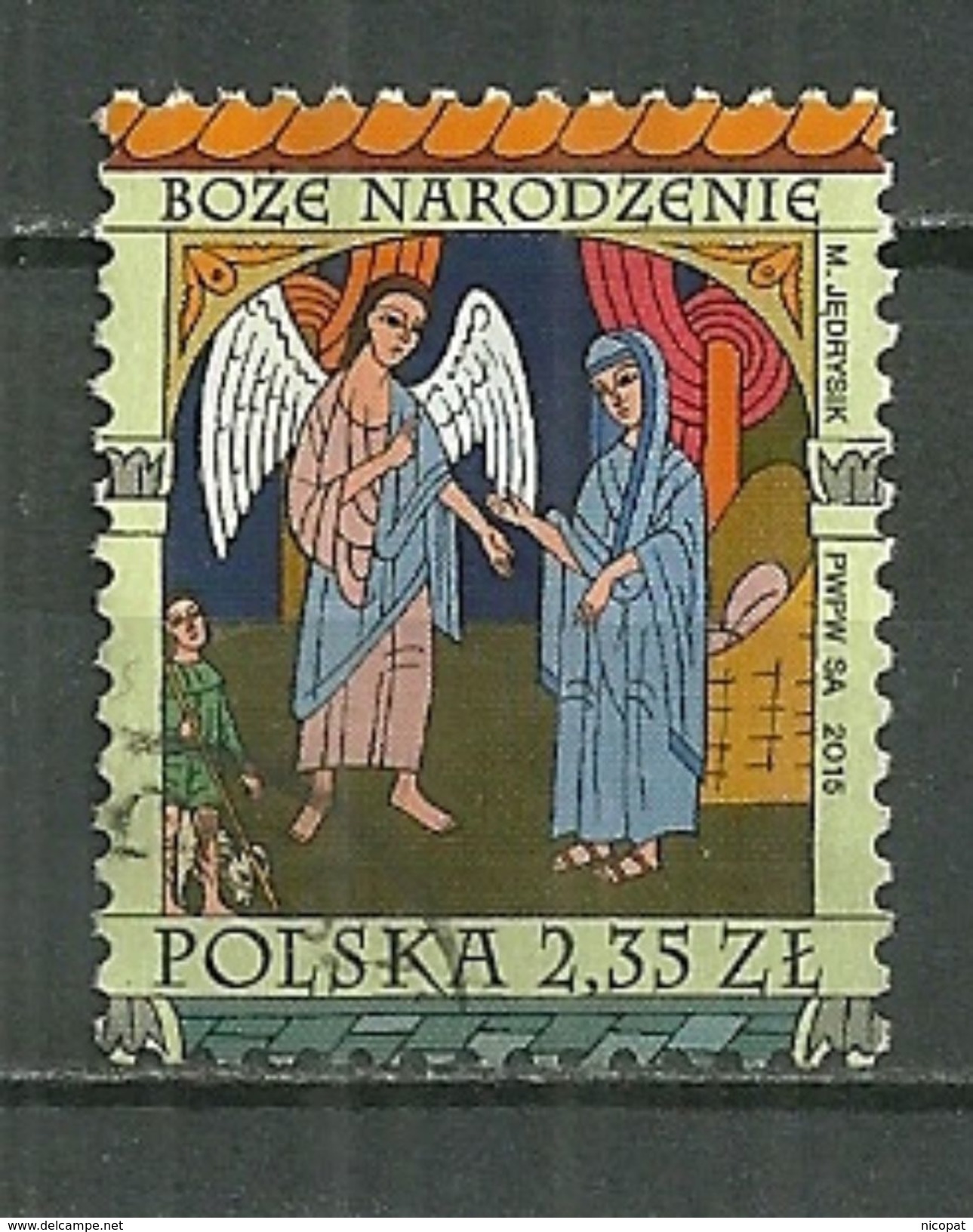 POLAND Oblitéré 4448 Noël L'Annonciation - Oblitérés