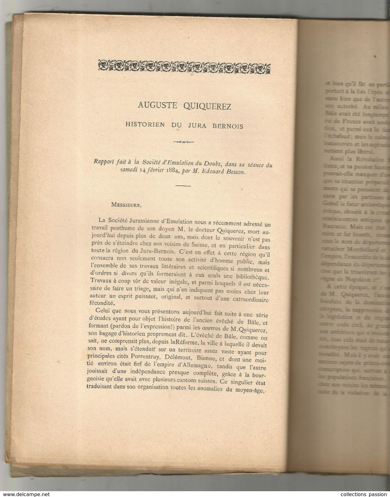 Régionalisme , REVUE FRANC - COMTOISE , 20 Mars 1885 , 60 Pages, 5 Scans , Frais Fr : 3.45 Euros - Franche-Comté