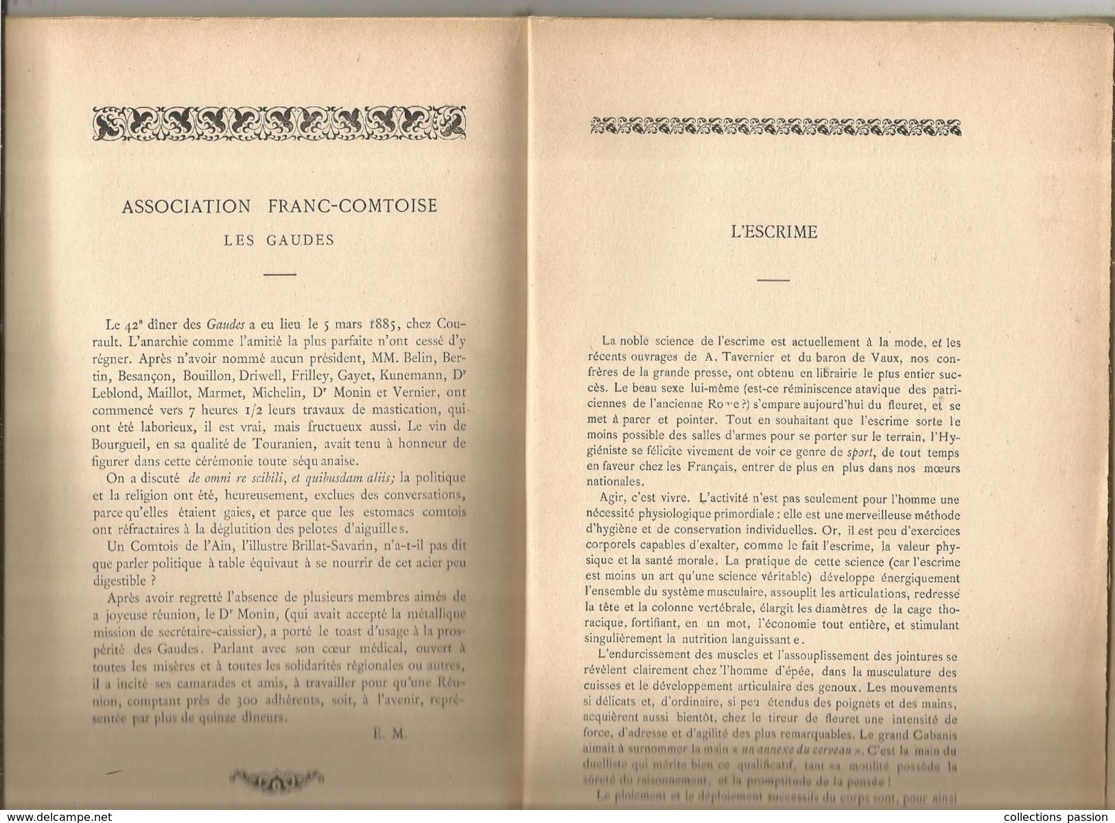 Régionalisme , REVUE FRANC - COMTOISE , 20 Mars 1885 , 60 Pages, 5 Scans , Frais Fr : 3.45 Euros - Franche-Comté