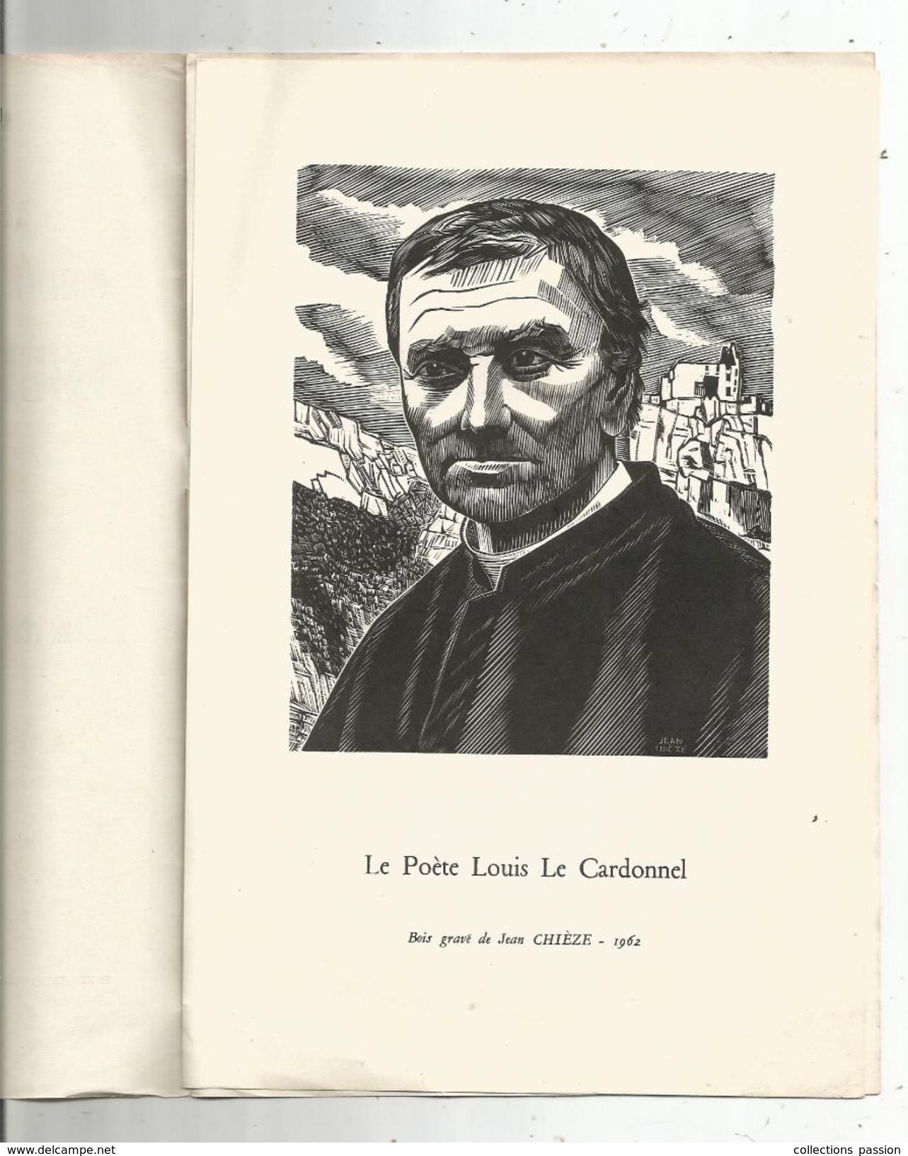 Programme Souvenir Des Cérémonies Commémoration Du Centenaire De La Naissance De Louis Le CARDONNEL , Frais Fr : 1.55 E - Programma's