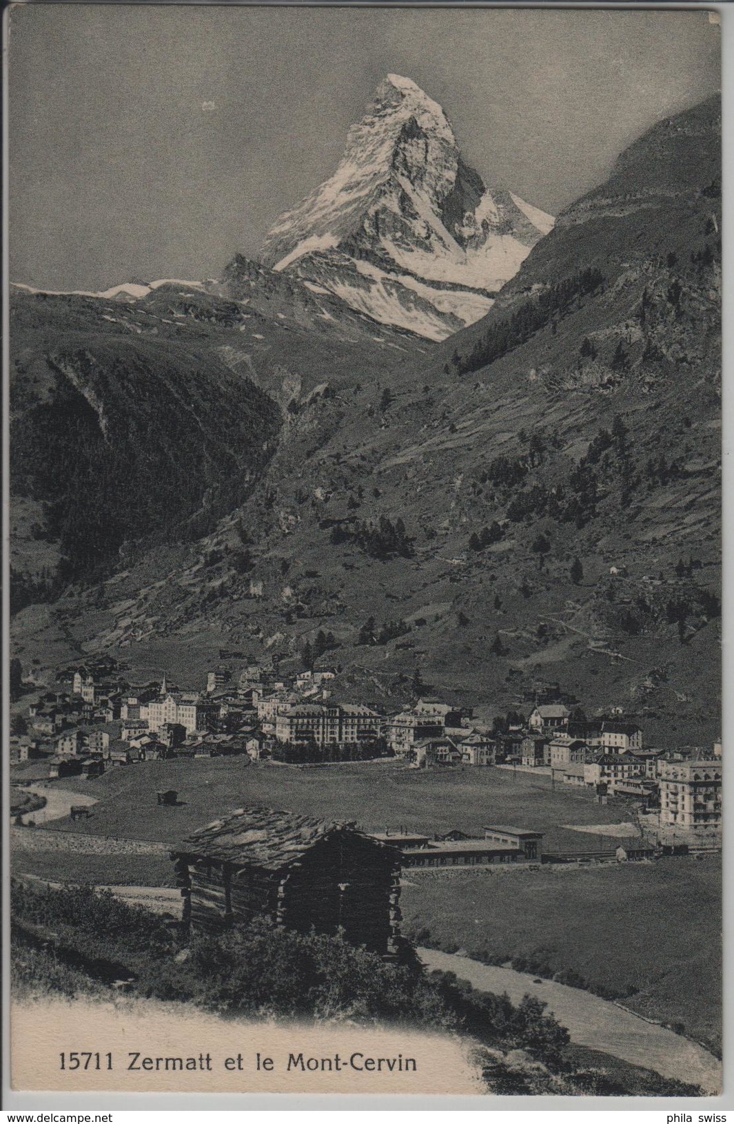 Zermatt Et Cervin (Matterhorn) - Photo: Wehrli No. 15711 - Zermatt