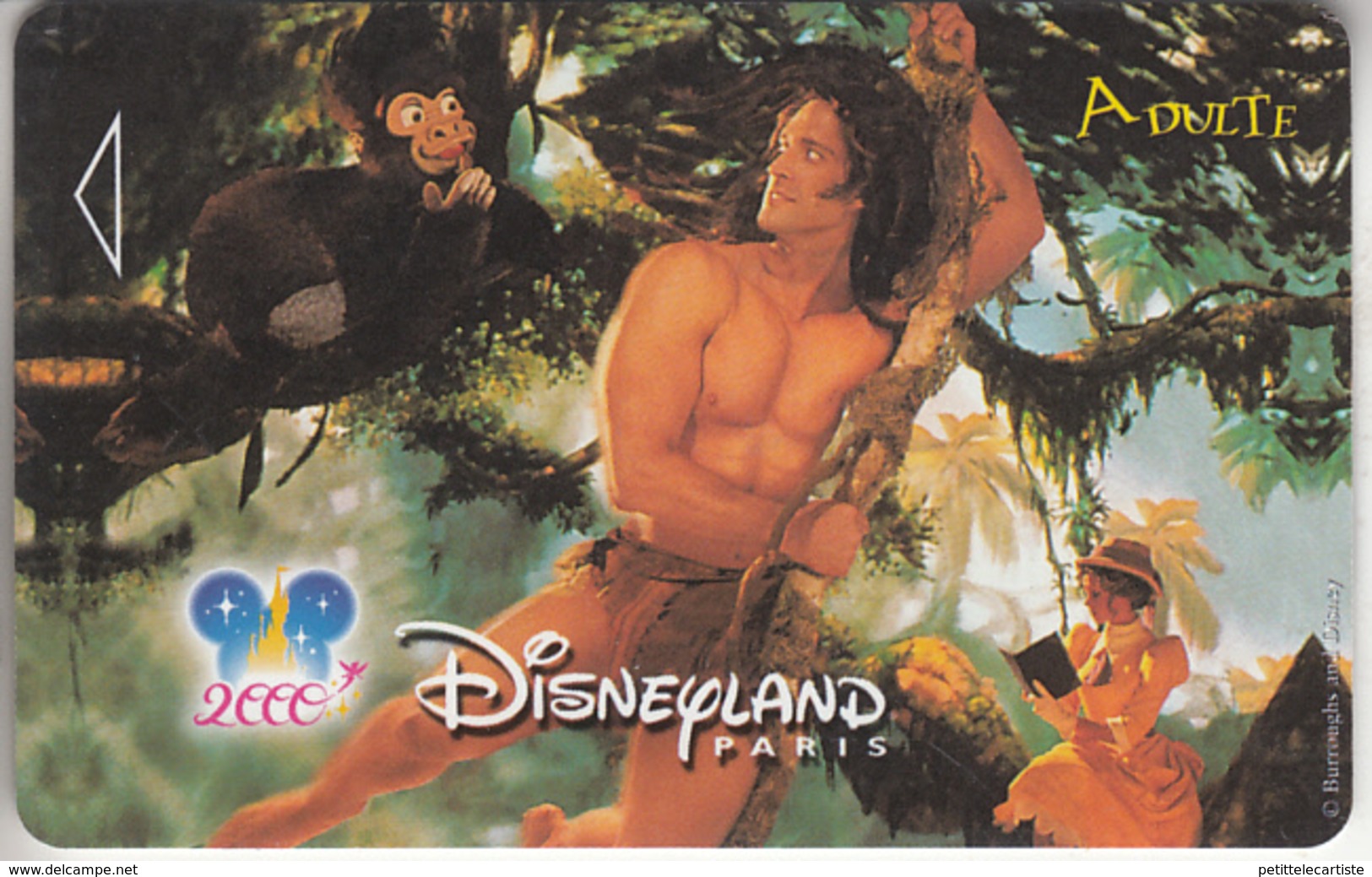 PASS - DISNEY - PARIS *** DISNEY LAND & TARZAN *** - Disney