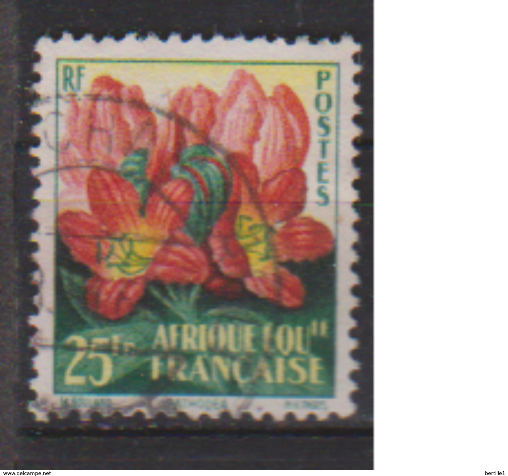 A E F           N° YVERT  :  244     ( 3 )      OBLITERE  ( O 117 ) - Used Stamps