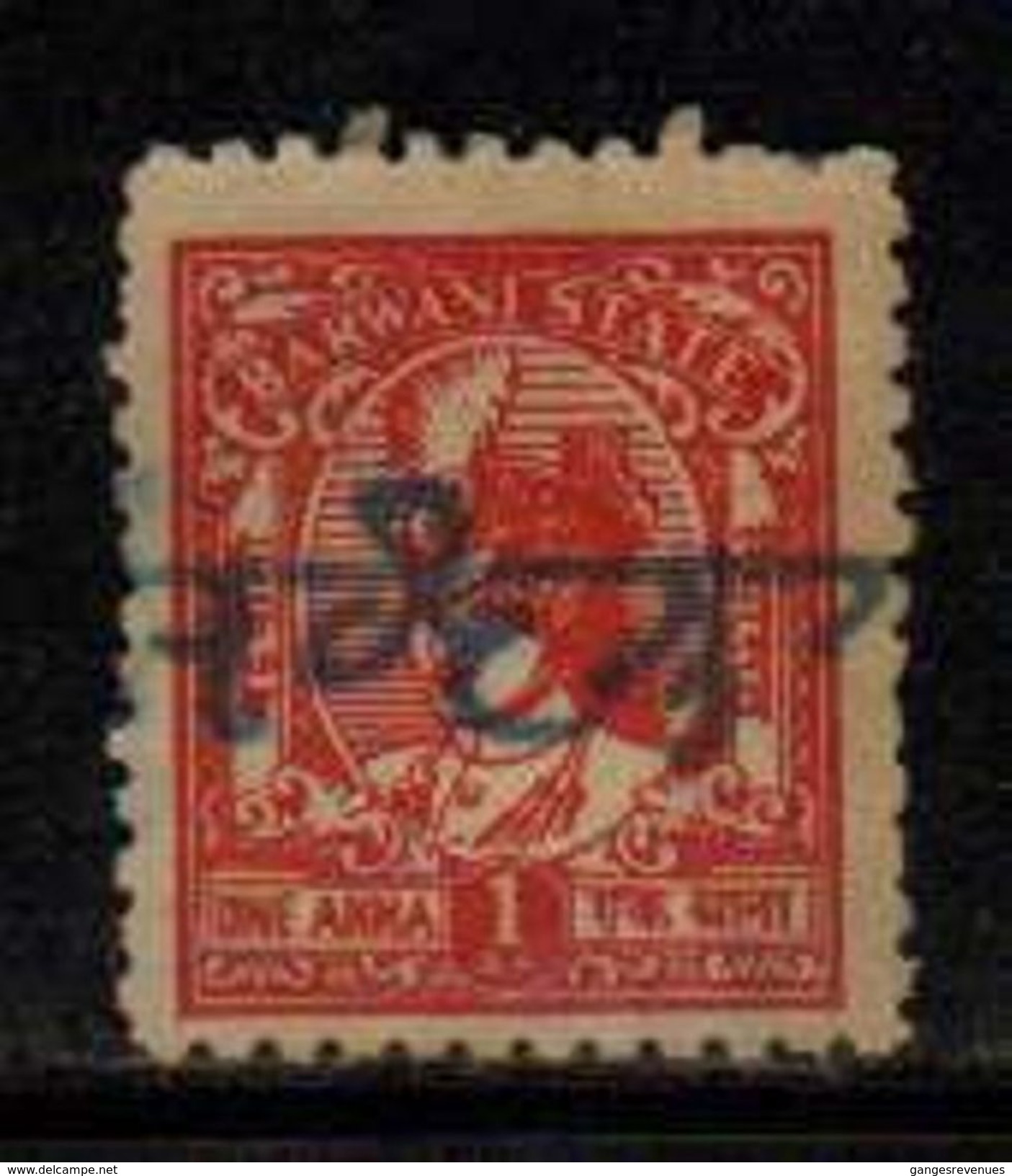 BARWANI  State  1A  Revenue Type 26   #  97876  India  Inde  Indien Revenue Fiscaux - Barwani