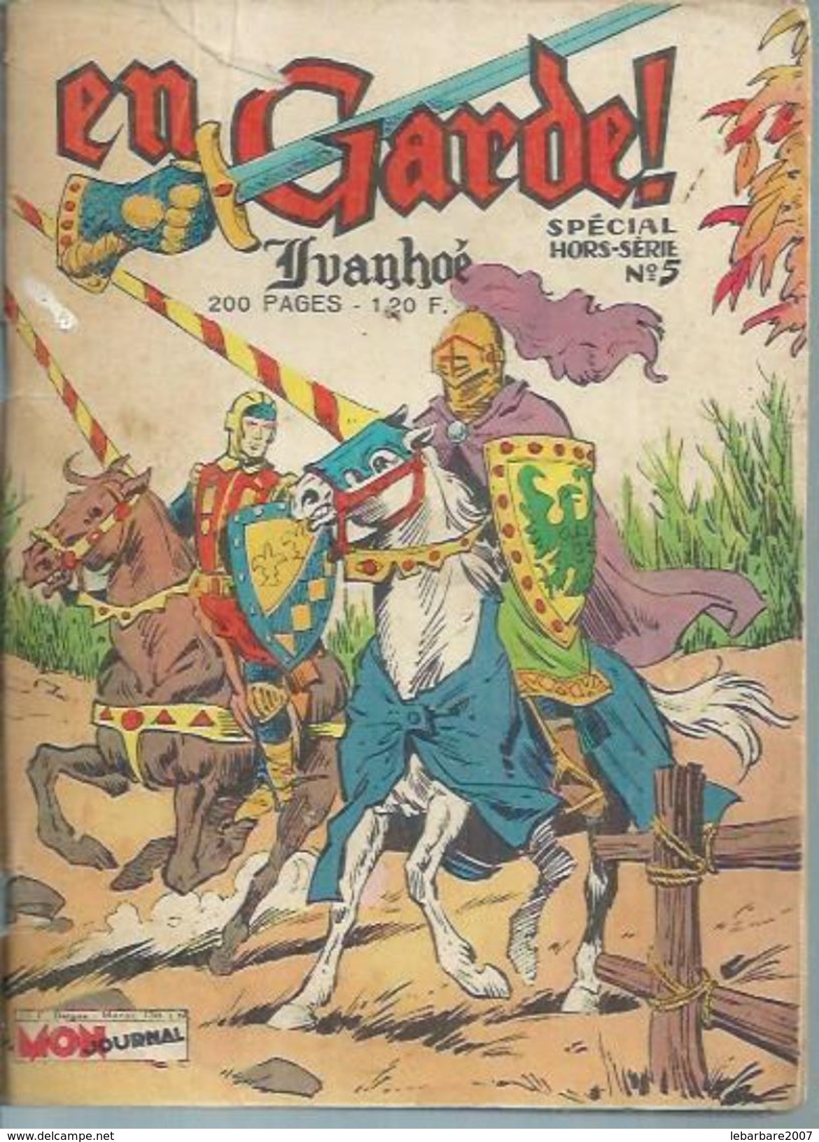 EN GARDE   N° 5  -  MON JOURNAL  1963 - Mon Journal