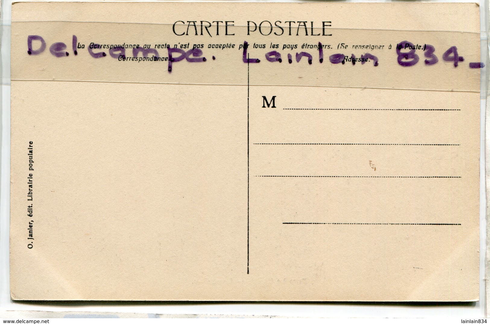 - 6793 - Franche Comté - Champlive - ( Doubs ), Enfants, Canards, épaisse, édition O. Janier, Non écrite, TBE Scans. - Other & Unclassified