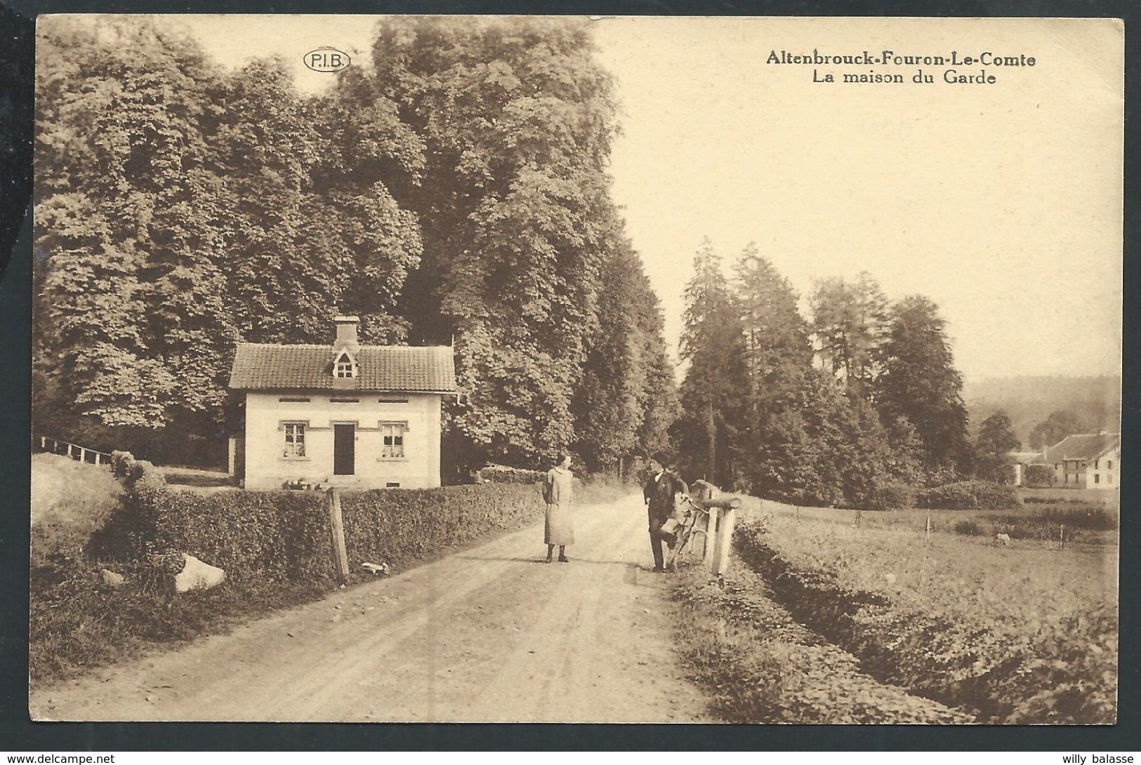 +++ CPA - ALTENBROUCK - FOURON LE COMTE - La Maison Du Garde - P.I.B.  // - Voeren