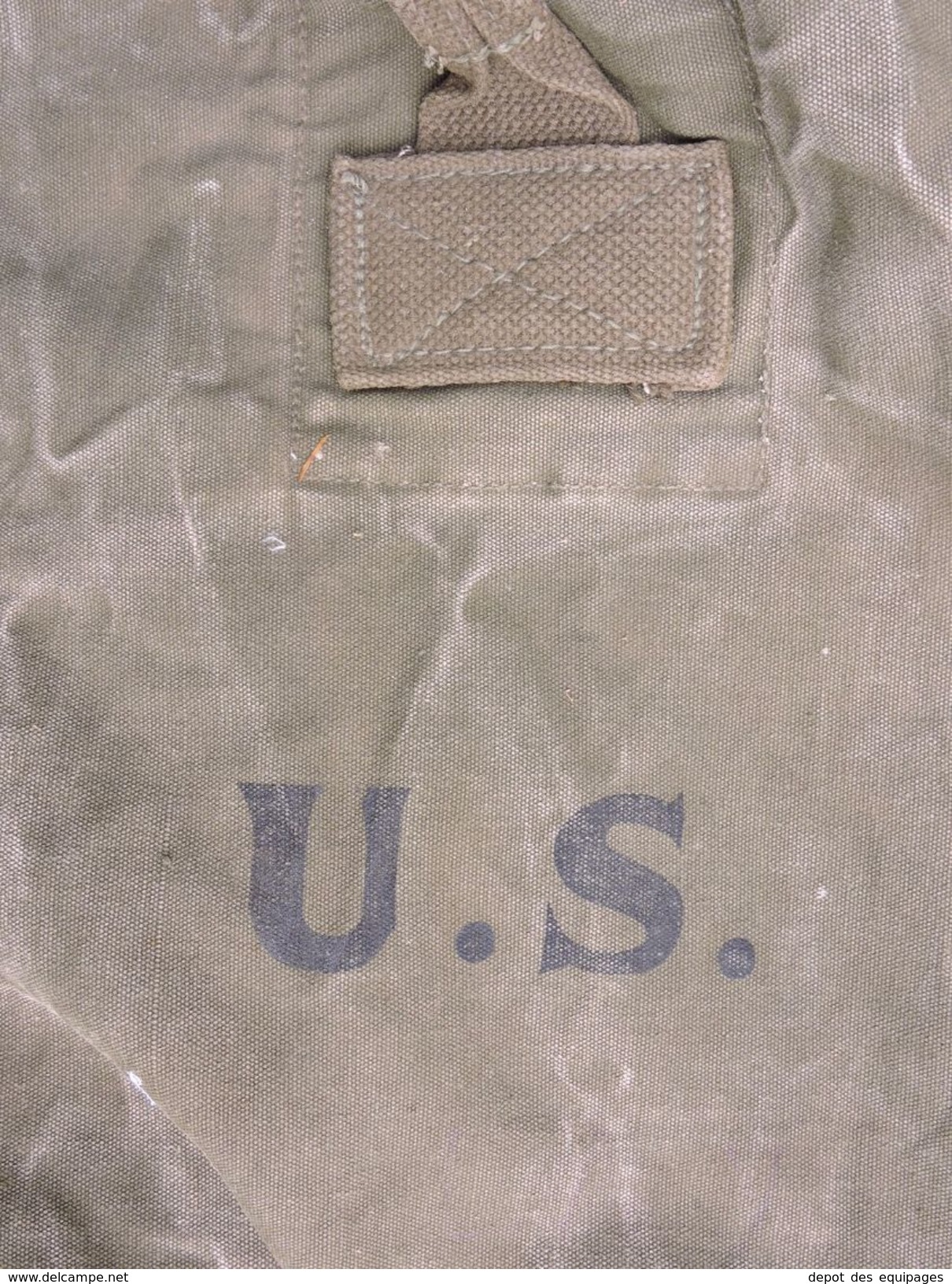 GRAND SAC A PAQUETAGE U.S. ARMY  Daté 1944 - Equipement