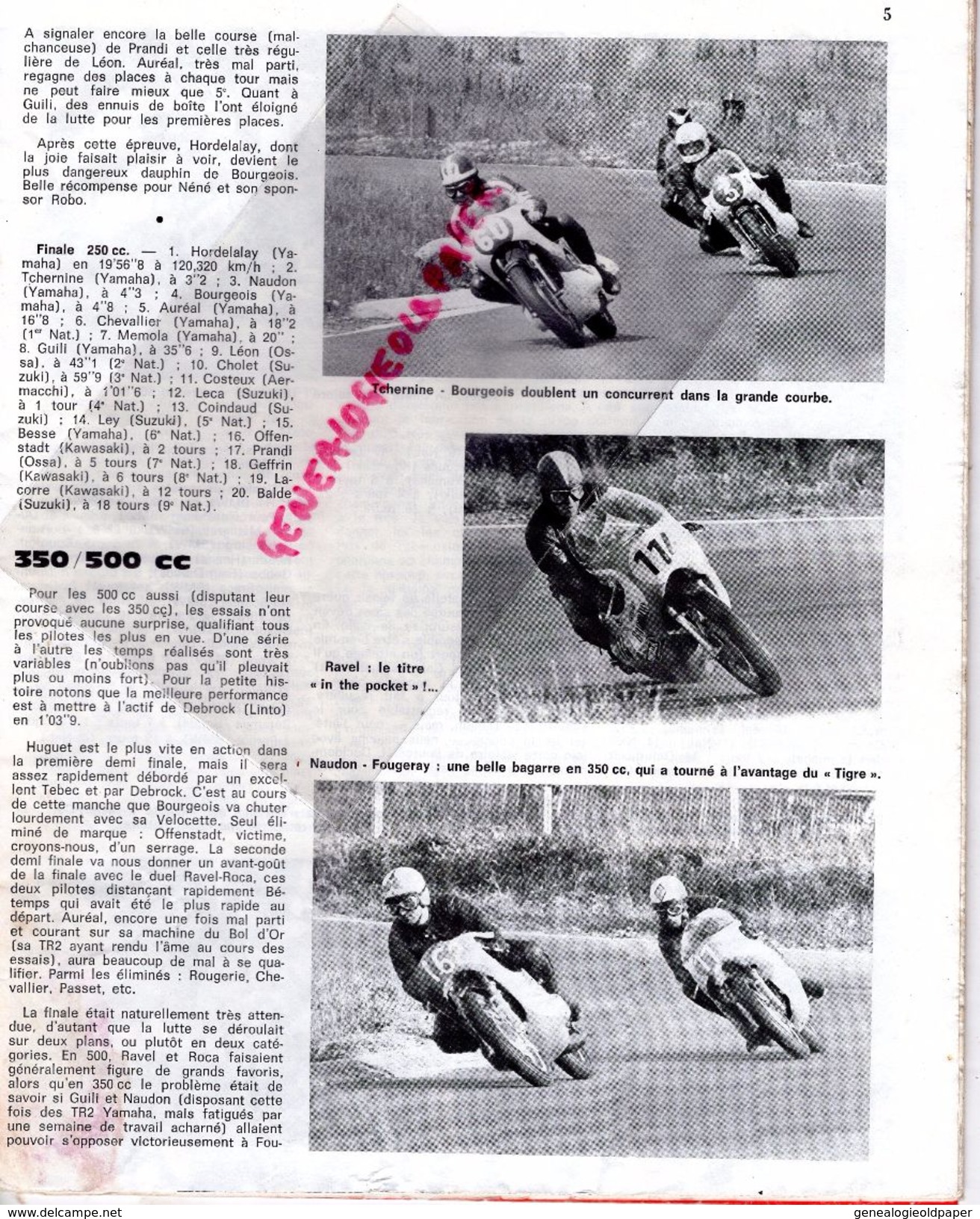 MOTO REVUE N° 1985-JUIN 1970-CROSS HOLICE TCHECOSLOVAQUIE-NORTH WEST 200-MAGNY COURS-125 MOTOBECANE-ARNE KRING-ABERG- - Motorrad