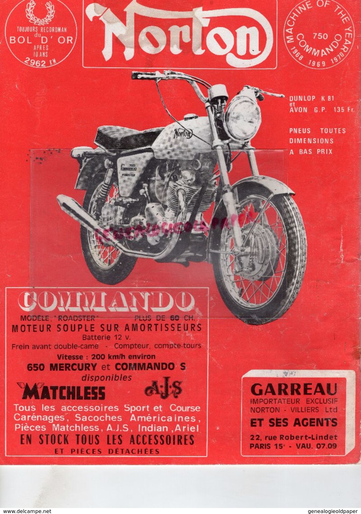 MOTO REVUE N° 1990- JUILLET 1970-BMW OSAKA-TOERSEN-AGO PASOLINI ALLEMAGNE EST-CHAMOIS 2770-DINAN-BELLEME CROSS-NORTON- - Motorrad