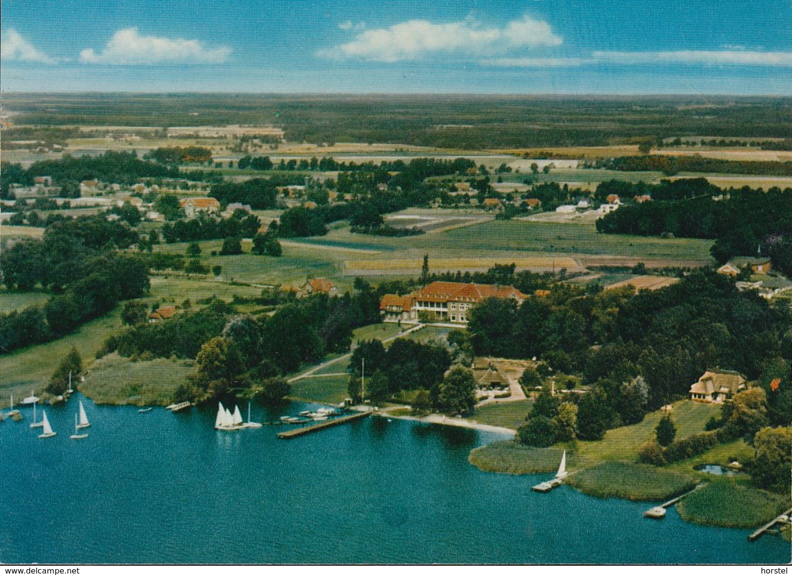 D-26160 Bad Zwischenahn - Dreibergen - Seeschloß - Luftbild - Air View - Bad Zwischenahn