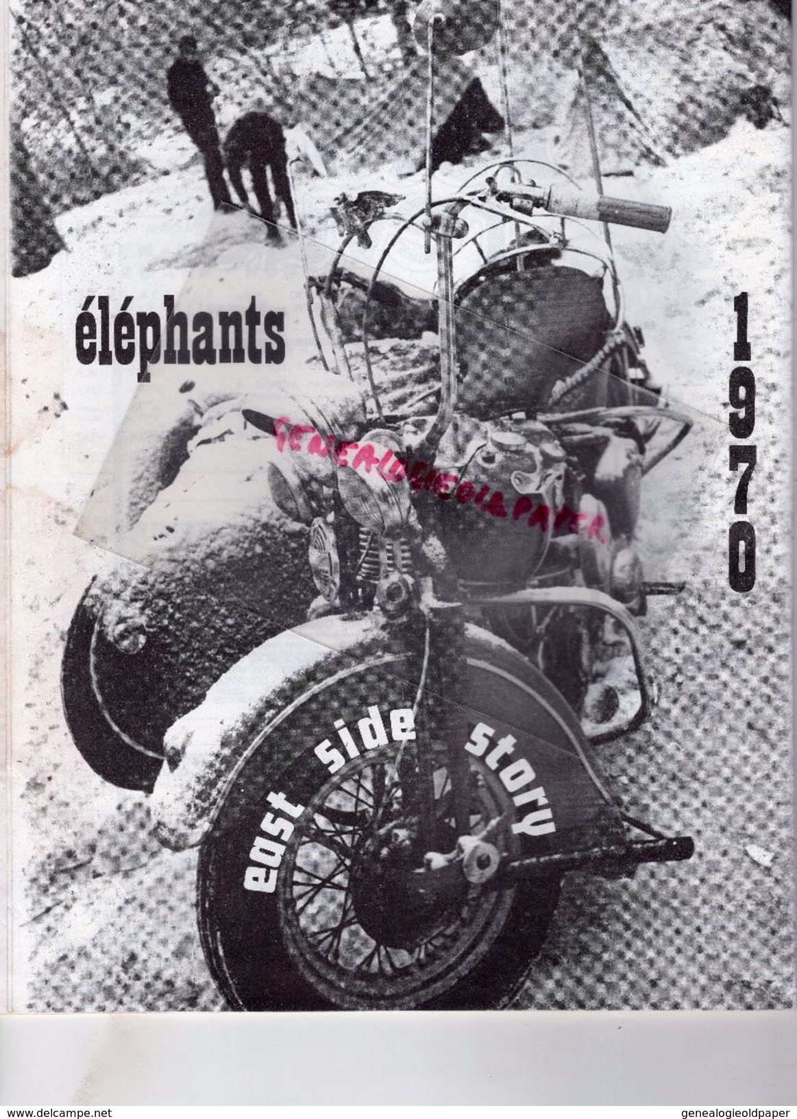 MOTO REVUE N° 1963-JANVIER 1970-ELEPHANTS NURBURGRING-DUCATI CH. BOURGEOIS-1000 VINCENT BLACK LIGHTNING-LOUBET CHANCENAY - Motorrad