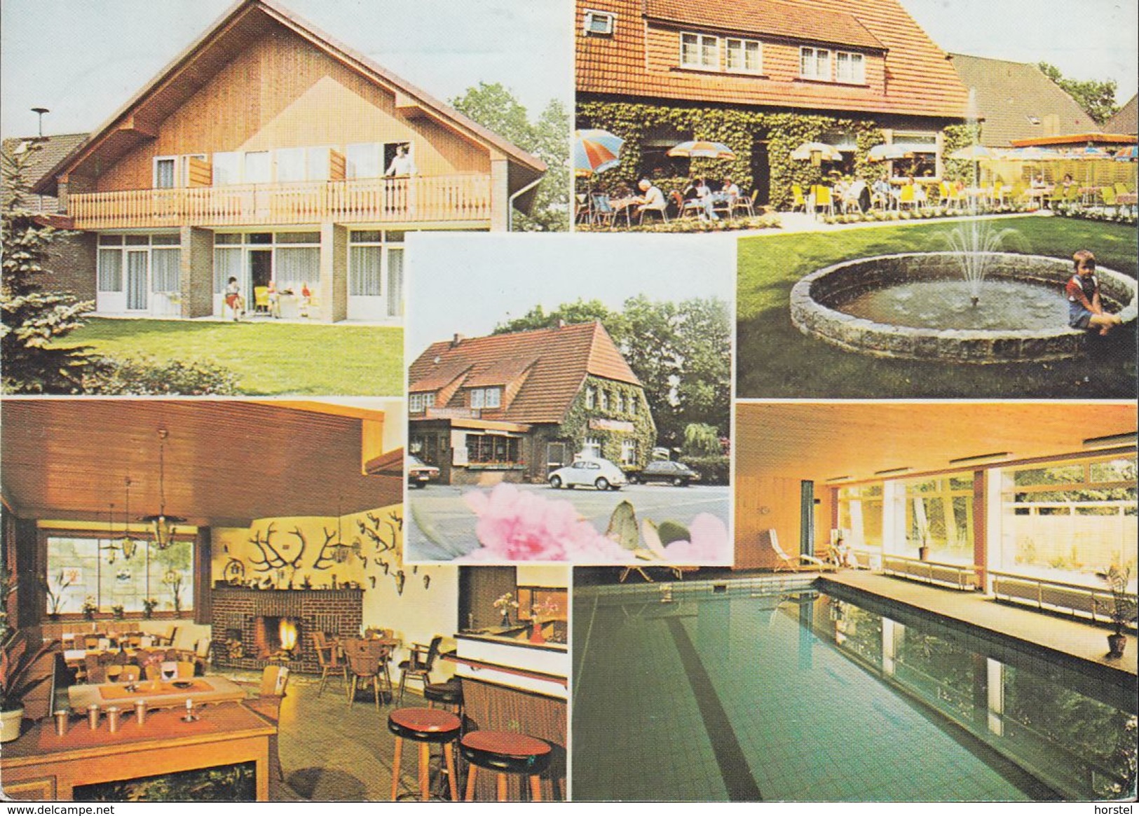 D-26160 Bad Zwischenahn - Dänikhorst - Neumann's Ponyhof Mit Hotel "Hubertus" - Schwimmbad - Nice Stamp - Bad Zwischenahn