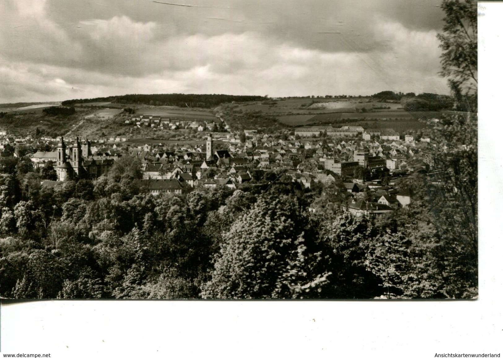 Bad Mergentheim Gesamtansicht (001059) - Bad Mergentheim