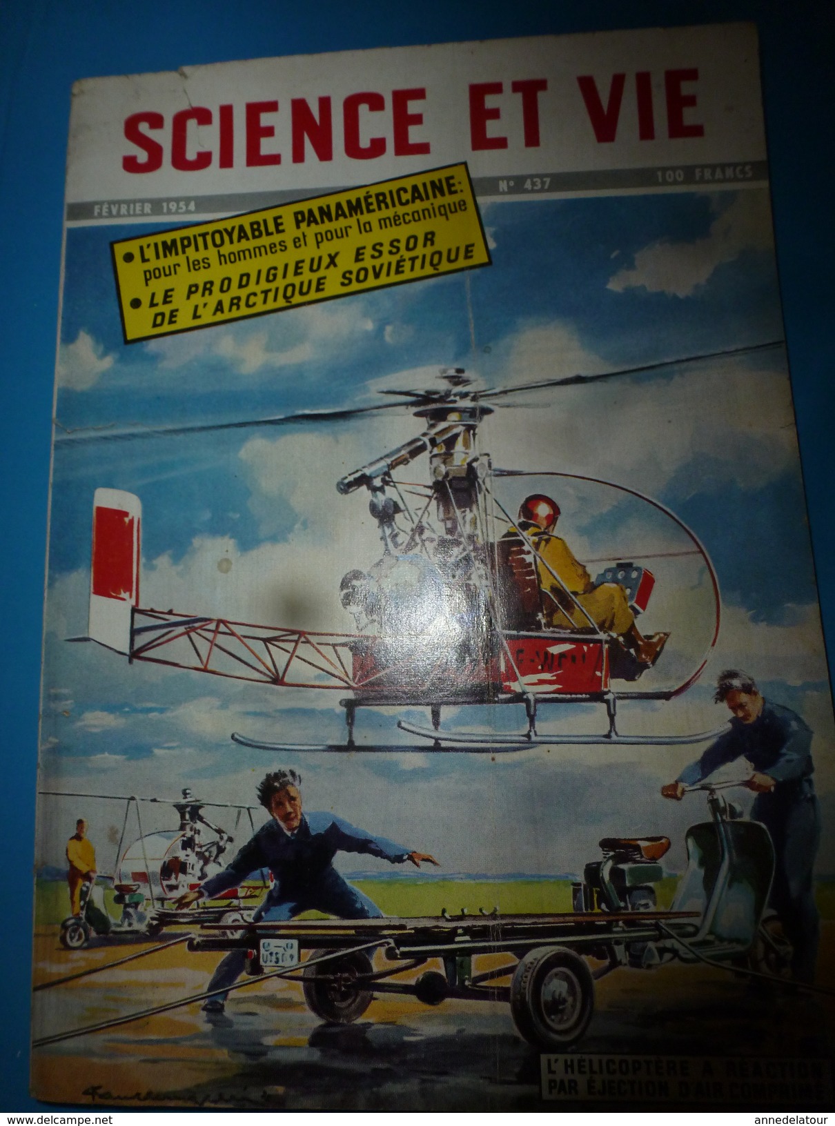 1954 SCIENCE Et VIE  N° 437--> Le Travail Qui Guérit ; Les Danseurs Masqués De La Grotte D' Addaura ; Etc - Science