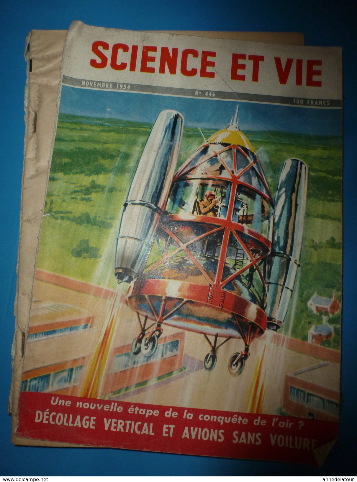 1954 SCIENCE Et VIE  N° 446--> Le Grand-pont De BREST;Le YAOURT Est Vivant; Une Algue Ensanglante Les Lacs Suisses;etc - Science