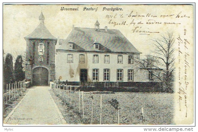 Wesemael/Wesemaal. Pastorij.  Presbytère. - Rotselaar