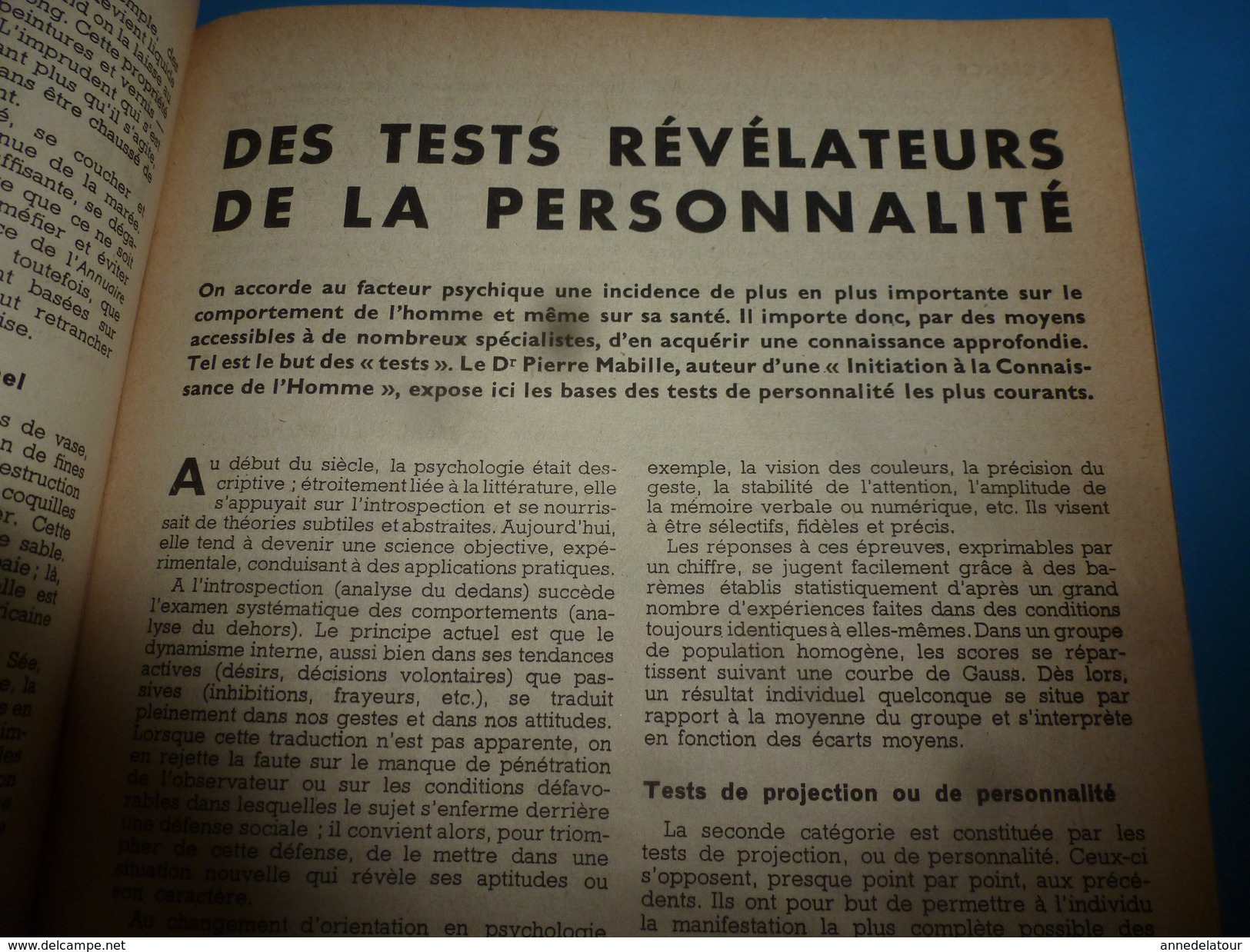 1950 SCIENCE Et VIE  N° 396--> Particules élémentaires Et Particules Complexes; La Chute Des Cheveux Est évitable;etc - Science