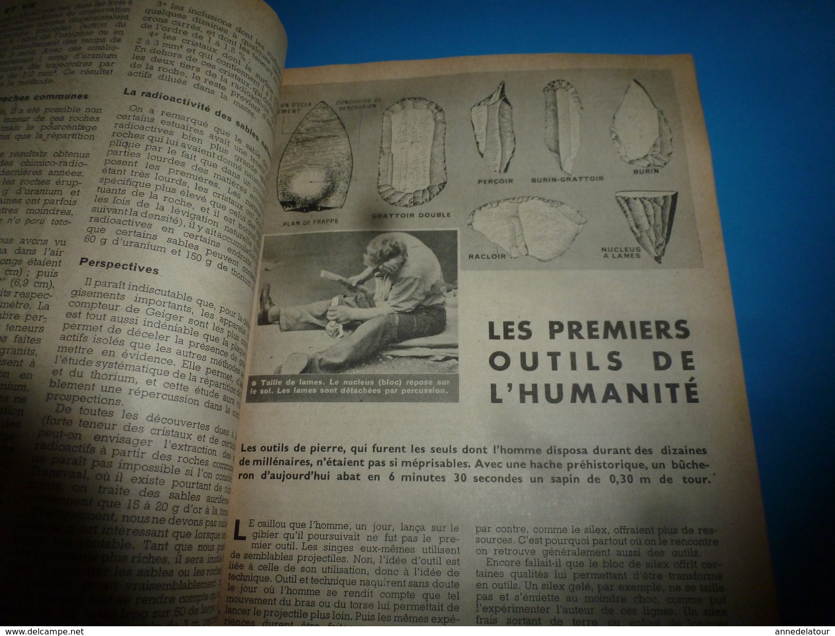 1951 SCIENCE Et VIE N° 404 ---> Secrets De La Longévité; URANIUM Sur Les Plages; La Laque Sèche Dans L'humidité;etc - Wissenschaft