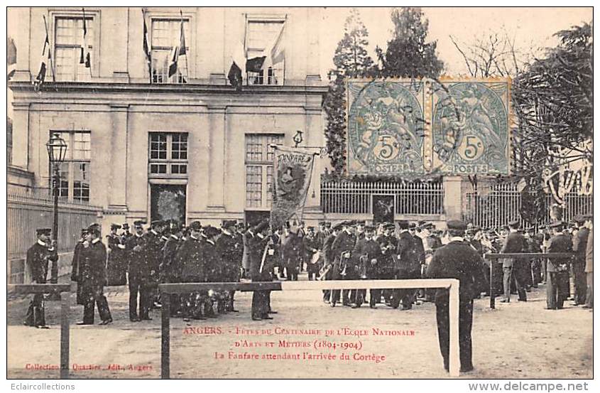 Angers  49     Arts Et Métiers      Centenaire De L'Ecole. La Fanfare                (voir Scan) - Angers