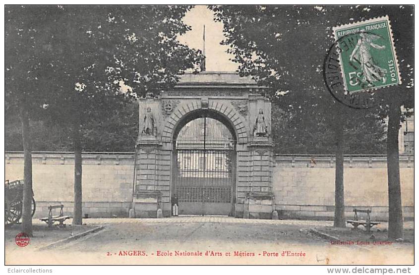Angers  49     Arts Et Métiers    Porte D'entrée     N°2                (voir Scan) - Angers