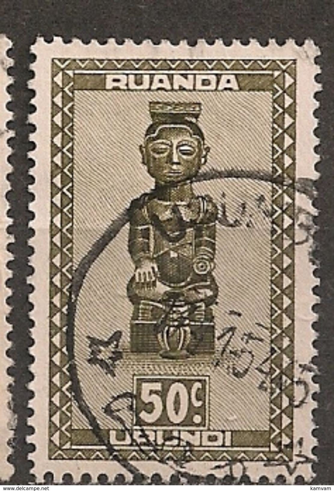 CONGO RUANDA URUNDI 159 USUMBURA - Usados
