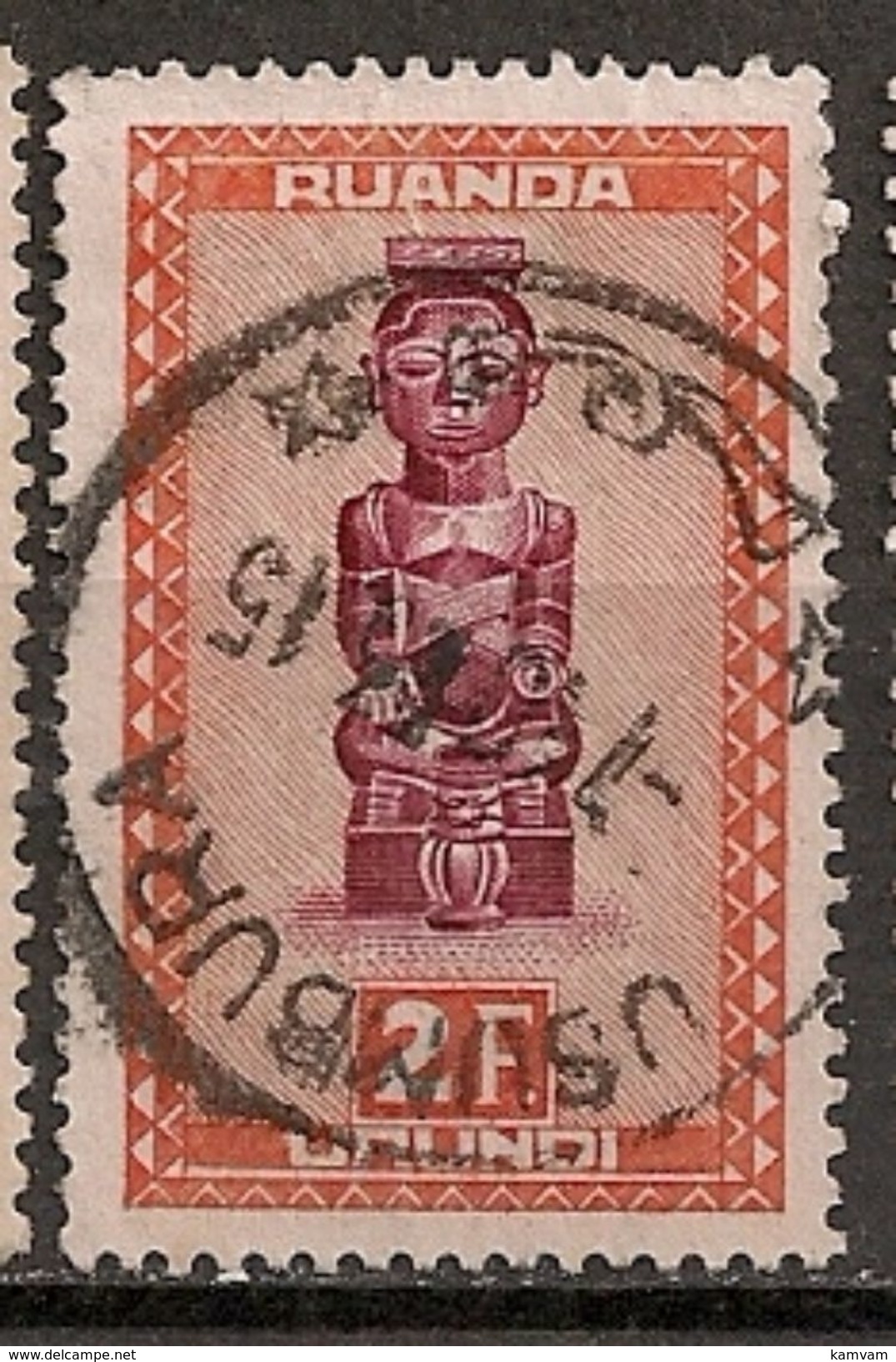 CONGO RUANDA URUNDI 164 USUMBURA - Used Stamps