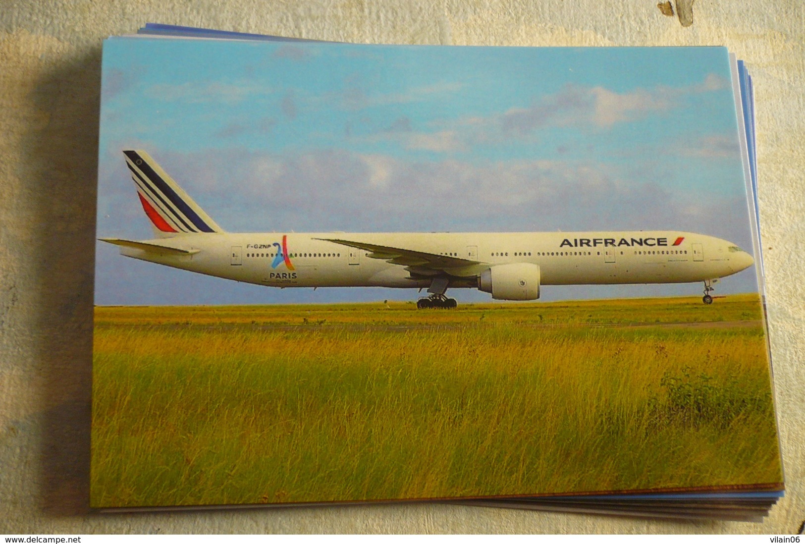 AIR FRANCE   PARIS JO 2024   B 777 328ER   F GZNP - 1946-....: Moderne