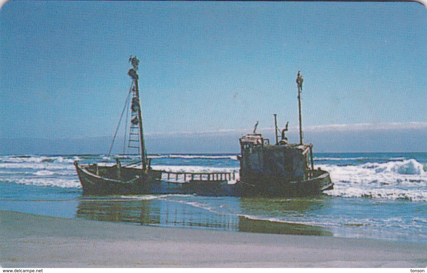 Namibia, NMB-018, Shipwreck,  2 Scans.  ( SIE 31) - Namibia