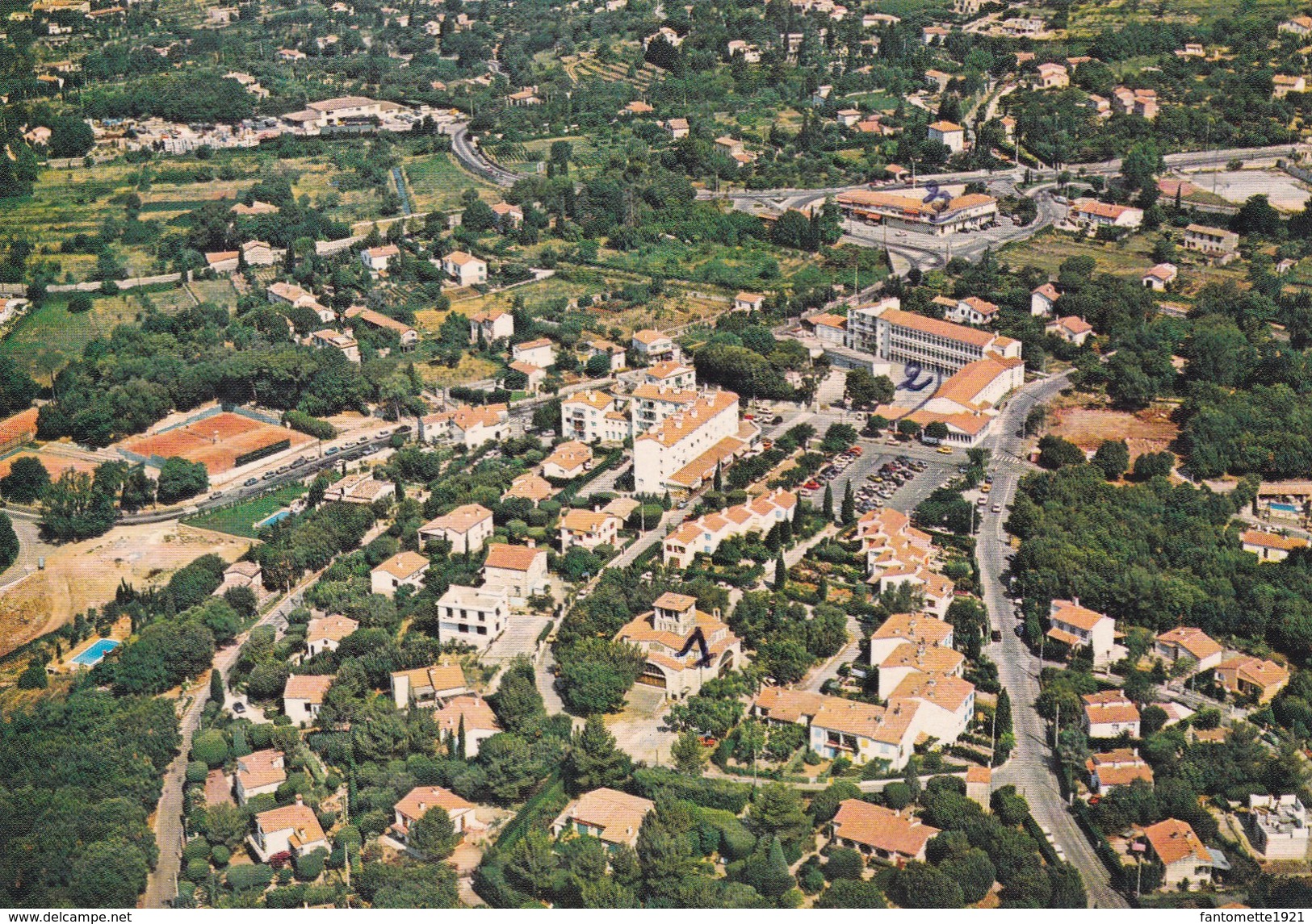 ST JACQUES DE GRASSE VUE GENERALE AERIENNE LES TENNIS (dil204) - Autres & Non Classés