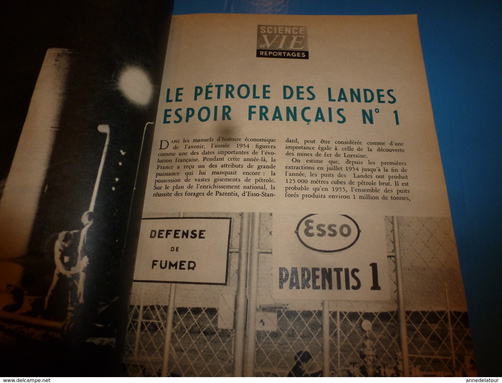 1955 SCIENCE Et VIE  --->PARENTIS La Grande Aventure Du Pétrole Français; Des Lunettes Pour Sourds; Au Pole-Sud;etc - Ciencia