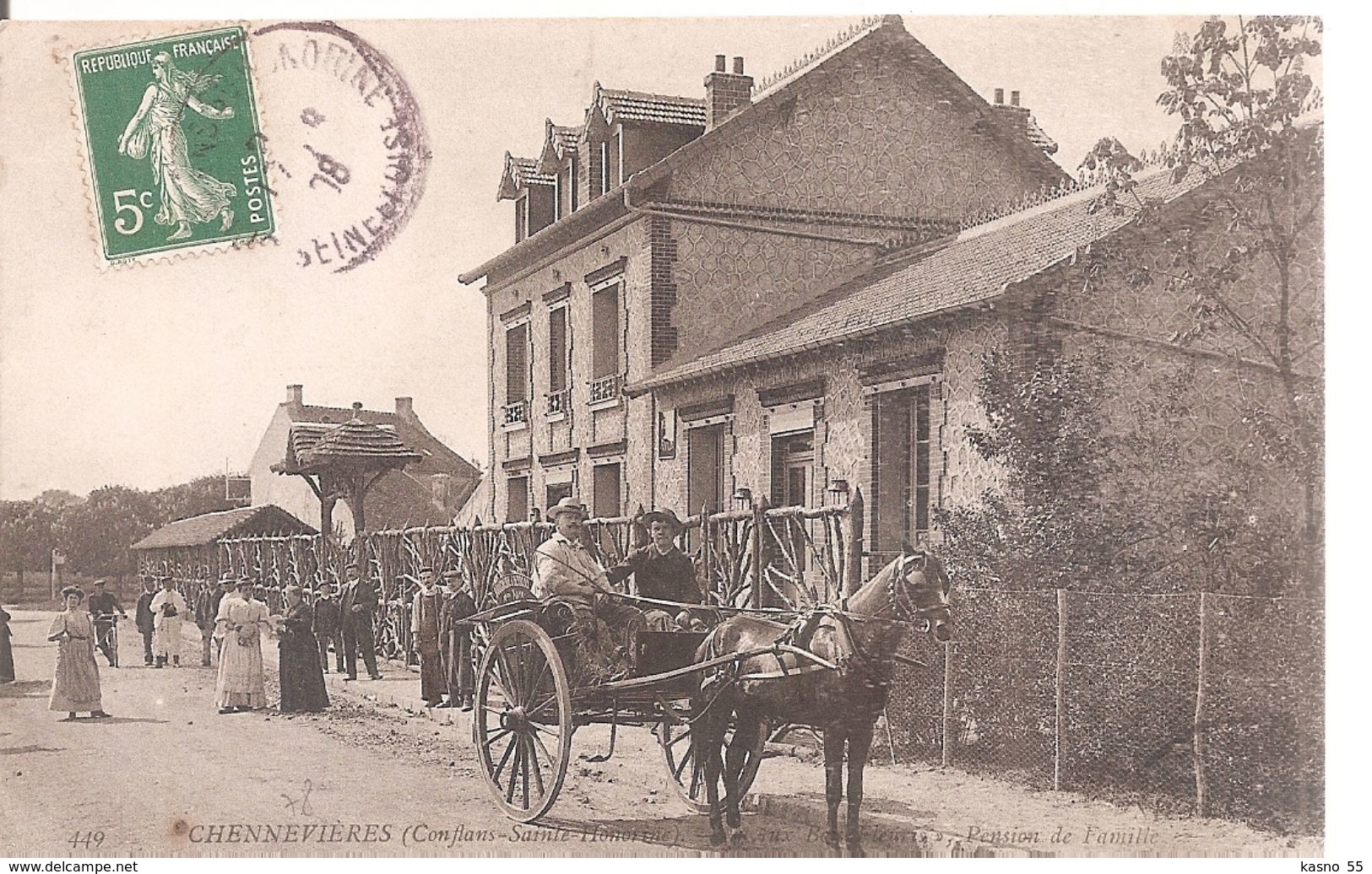 Chennevières . Conflans Saintr Honorine . - Conflans Saint Honorine