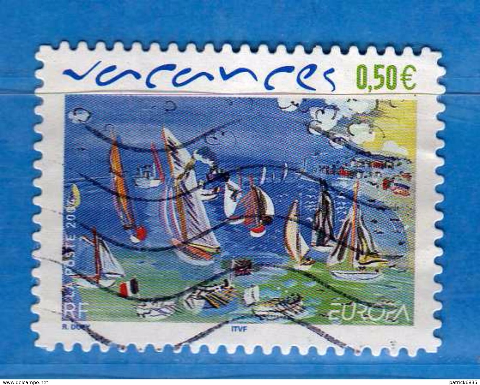 Francia ° - 2004 - EUROPE-  YVERT.  3672,  Autoadhèsif .  Oblitérés.   Vedi Descrizione. - Used Stamps