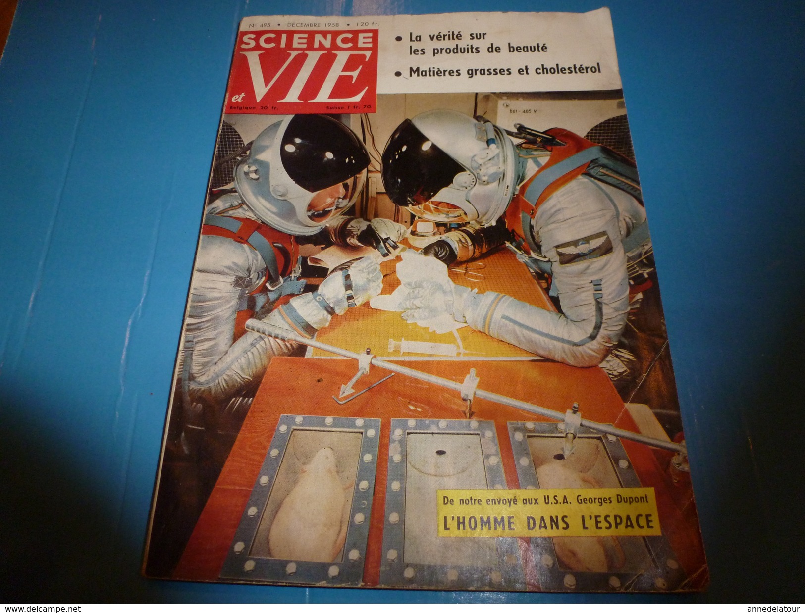 1958 SCIENCE Et VIE  N° 495--->Les Bouffonneries De Bufeo; SAHARA , De L'eau , De L'eau; Le 22 Long Rifle ; Etc - Wissenschaft