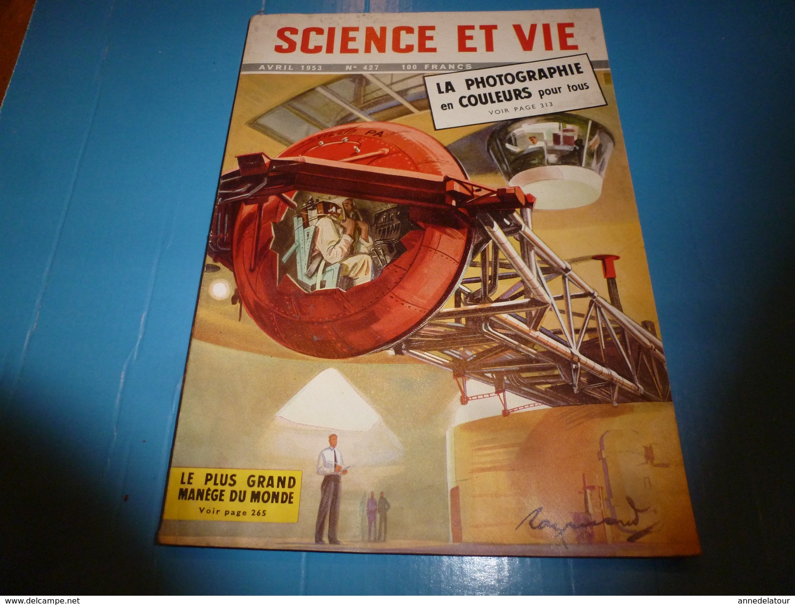 1953 SCIENCE Et VIE  N° 427--->Le Canal De Saint-Laurent; Les Curieuses Moeurs Du COUCOU Parasite Mais Utile; Etc - Ciencia