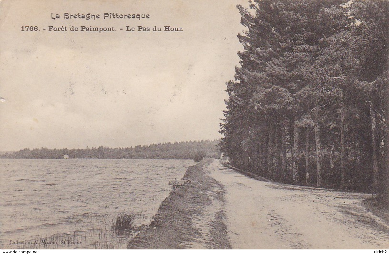 CPA Forêt De Paimpont - Le Pas Du Houx  (29715) - Paimpont